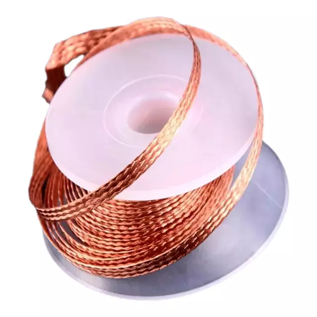 2ft Braid Solder Remover Wick 0.75m 2.0 Mm Desoldering Copper Spool Wire